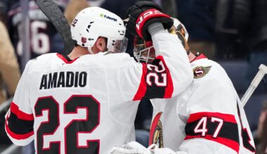 Reimer picks up first win with Senators in victory over Blue Jackets