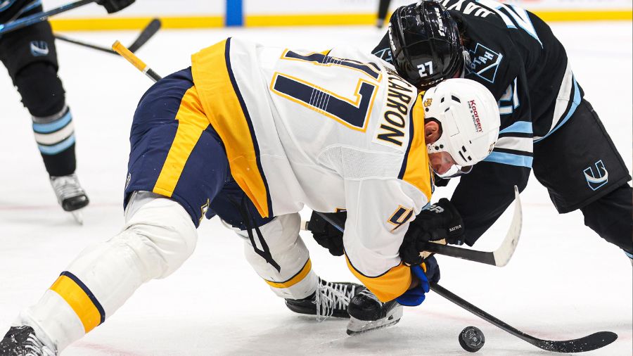 Utah Mammoth, Nashville Predators....