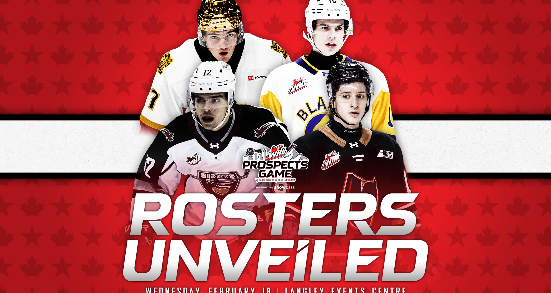 44 NHL Draft eligible players to compete at 2026 WHL Prospects Game presented by Showpass