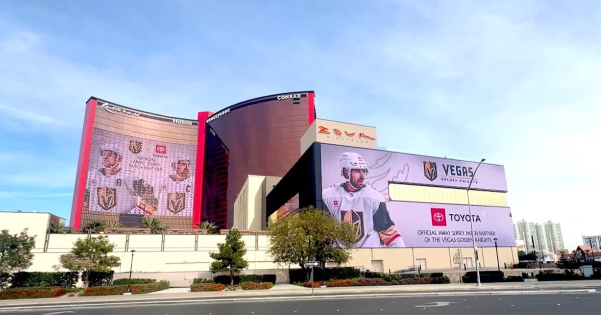 Vegas Golden Knights sell road jersey patch sponsorship to Toyota dealers