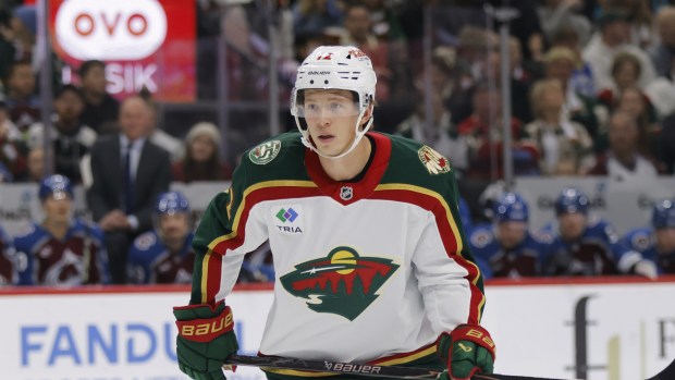 Minnesota Wild left wing Matt Boldy