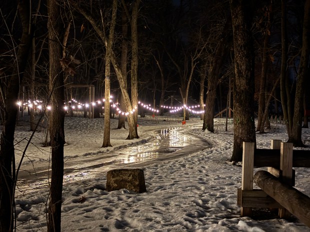 Hockey Day Minnesota path