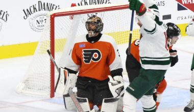 Samuel Ersson Philadelphia Flyers