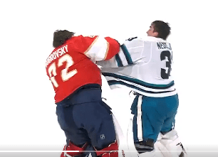 Bobrovsky vs Nedeljkovic