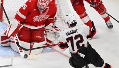 Alex DeBrincat scores in OT to give Red Wings 4-3 win over Senators