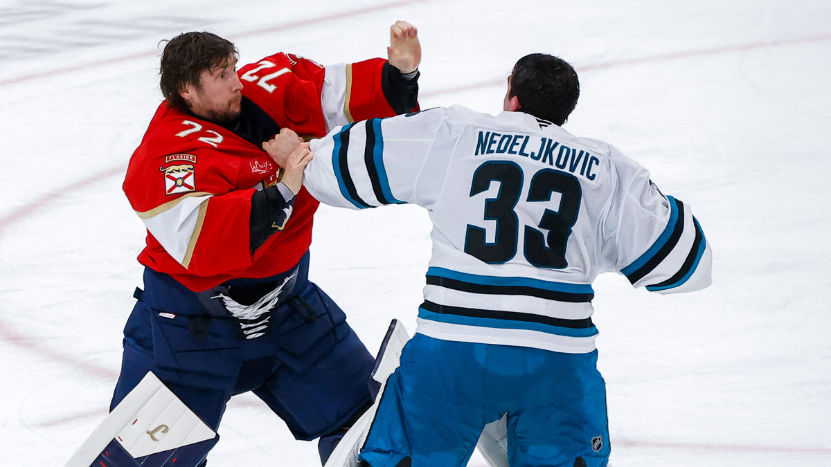 Upstart Sharks bully, yes bully, back-to-back champion Panthers – NBC Sports Bay Area & California