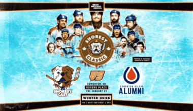 Edmonton Oilers alumni facing off against case of ‘Shoresy’ at Rogers Place - Edmonton