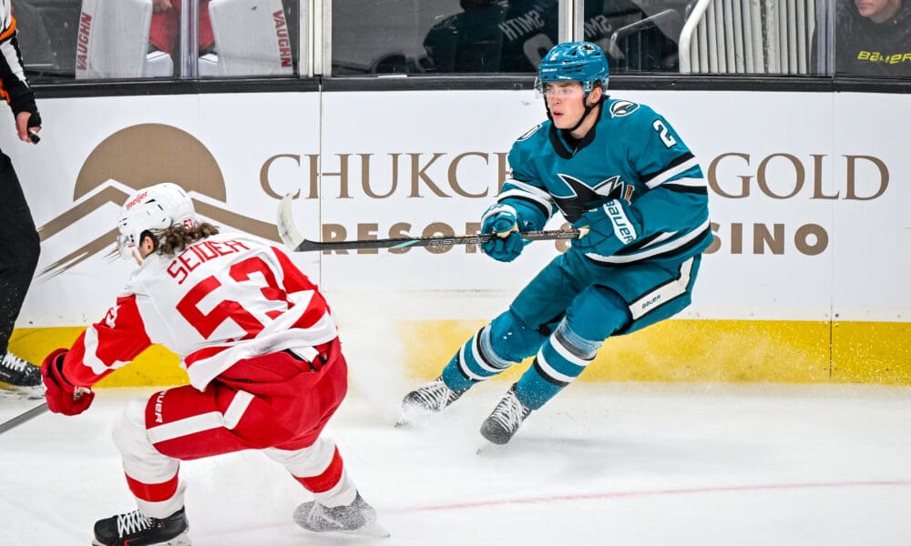 Sharks Practice: Smith Will Not Play in DC, Celebrini Has New Winger, Other Line Changes