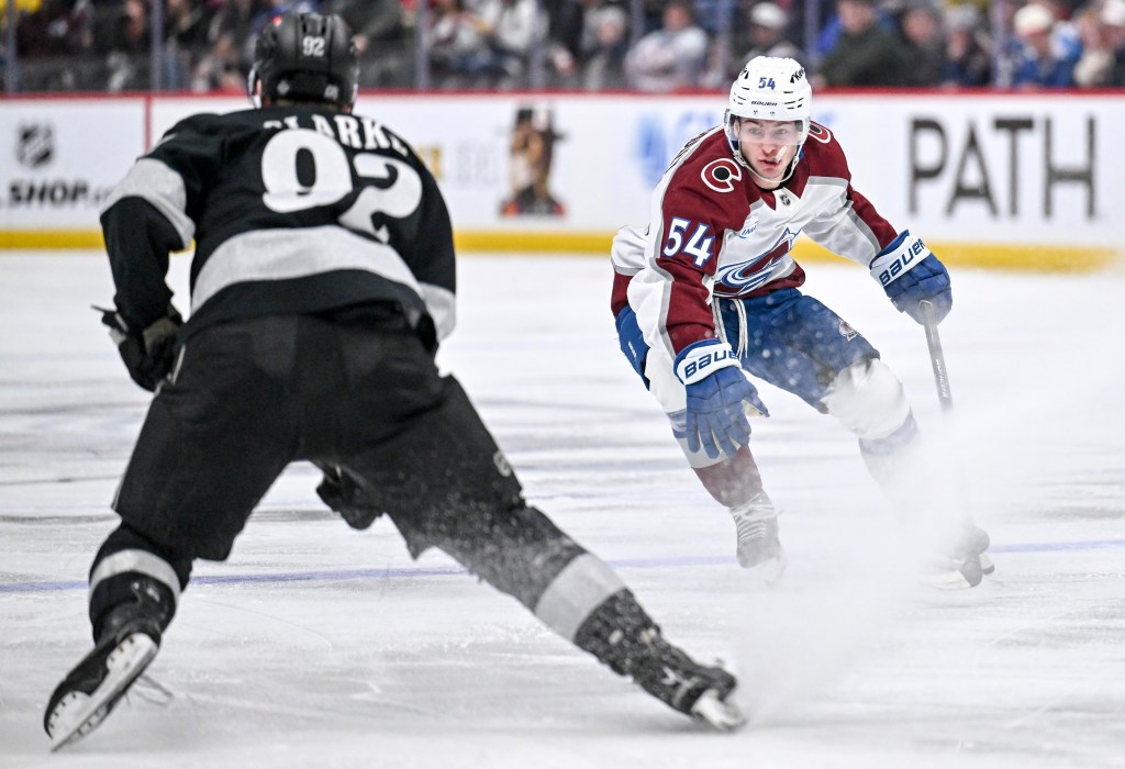 Avalanche rookie Gavin Brindley working through rookie grind