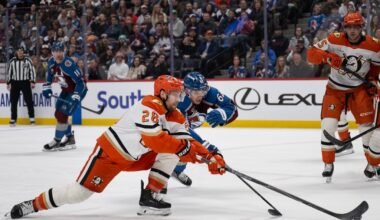 Colorado Avalanche fall 2-1 to Anaheim Ducks in shootout