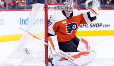 Flyers fall to Buffalo for third straight regulation-time loss