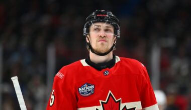 Sanheim pleasantly surprised to be among Canada's best at Olympics