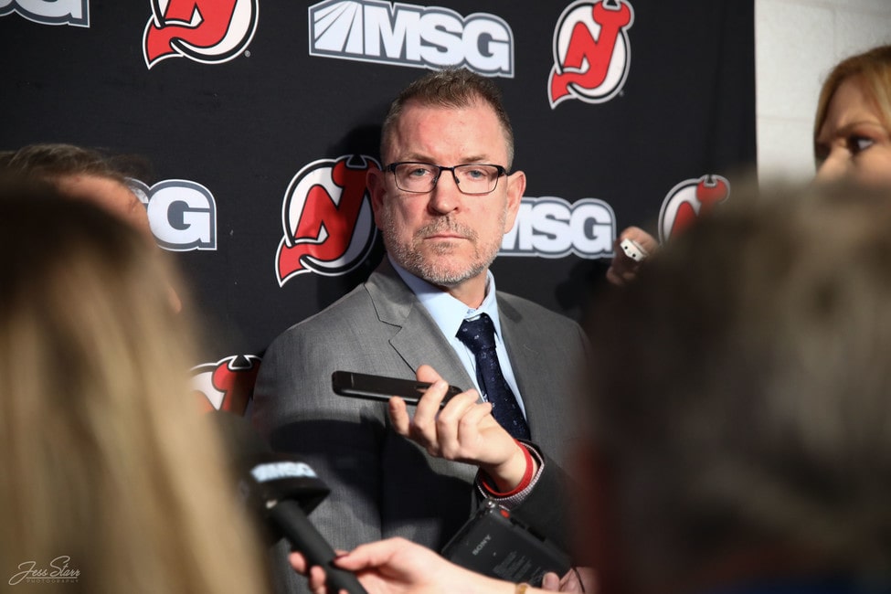 Devils' GM Tom Fitzgerald Speaks to Local Media - The Hockey Writers -
