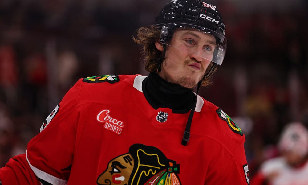 Bertuzzi's Hat Trick Leads Comeback, Blackhawks Beat Vegas in OT