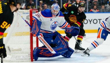 Jarry shines in shutout game as Edmonton Oilers beat Vancouver Canucks 6-0