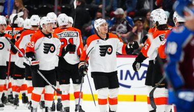 Owen Tippett scores hat trick, Flyers shock NHL-best Avalanche – NBC Sports Philadelphia