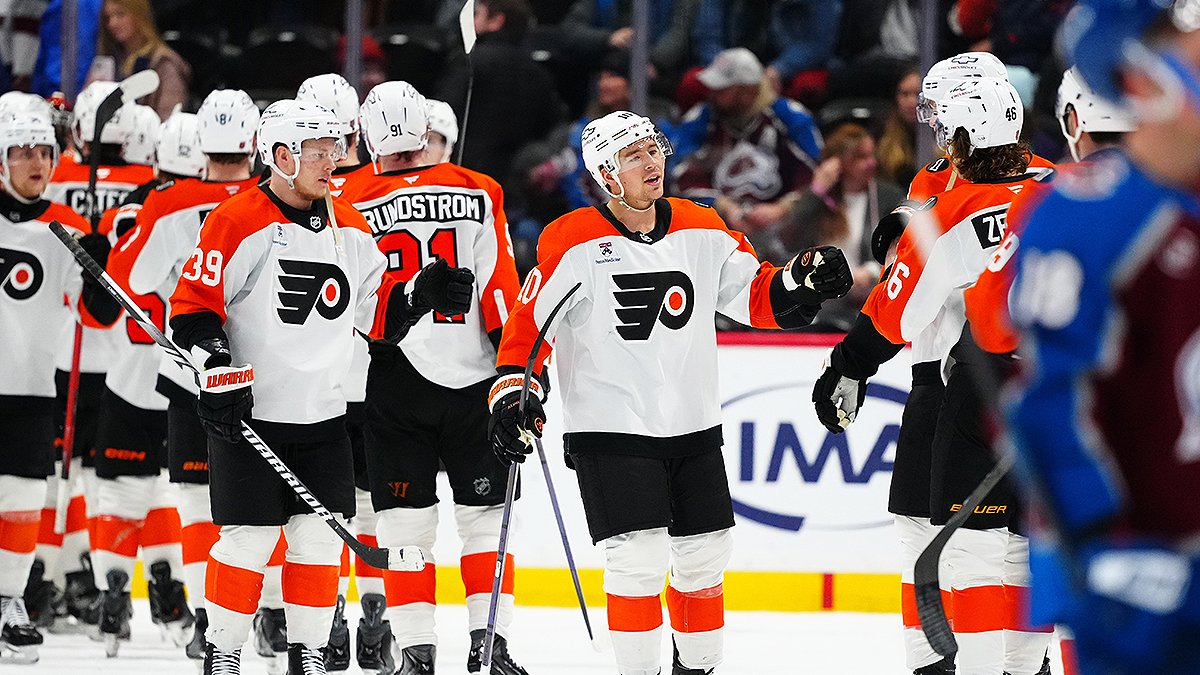 Owen Tippett scores hat trick, Flyers shock NHL-best Avalanche – NBC Sports Philadelphia