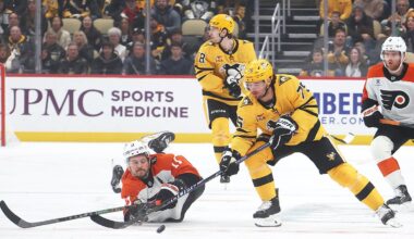 Samuel Ersson pulled as Flyers lose to Penguins, skid hits 5 – NBC Sports Philadelphia