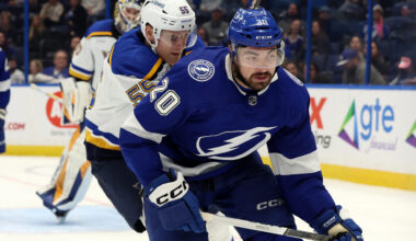 The Lightning are White Hot and the Blues are Icy Cold