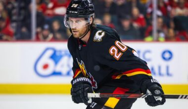 Blake Coleman out day-to-day with upper body injury