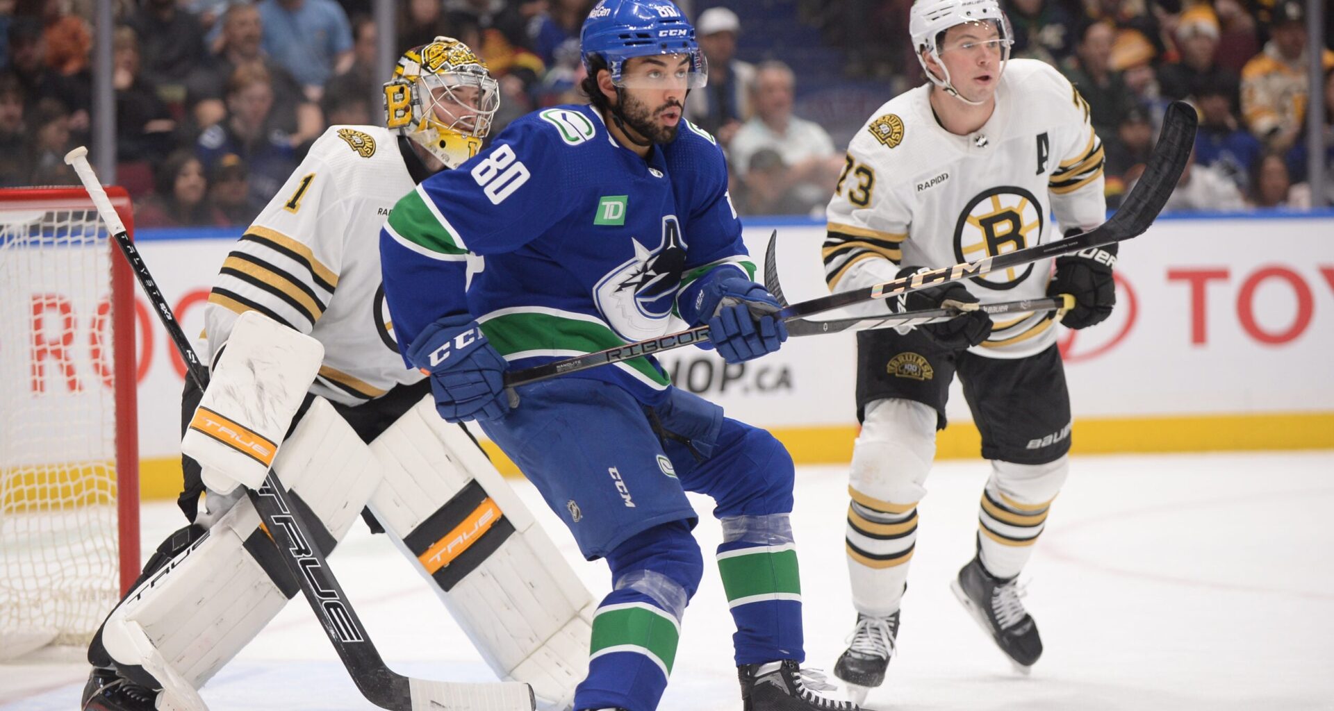The Bruins and Canucks Do Battle On a Saturday Night