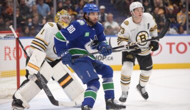 The Bruins and Canucks Do Battle On a Saturday Night