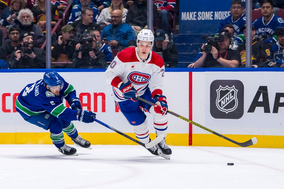 Sherwood out, Garland returns, and Tolopilo starts for Canucks vs. Canadiens
