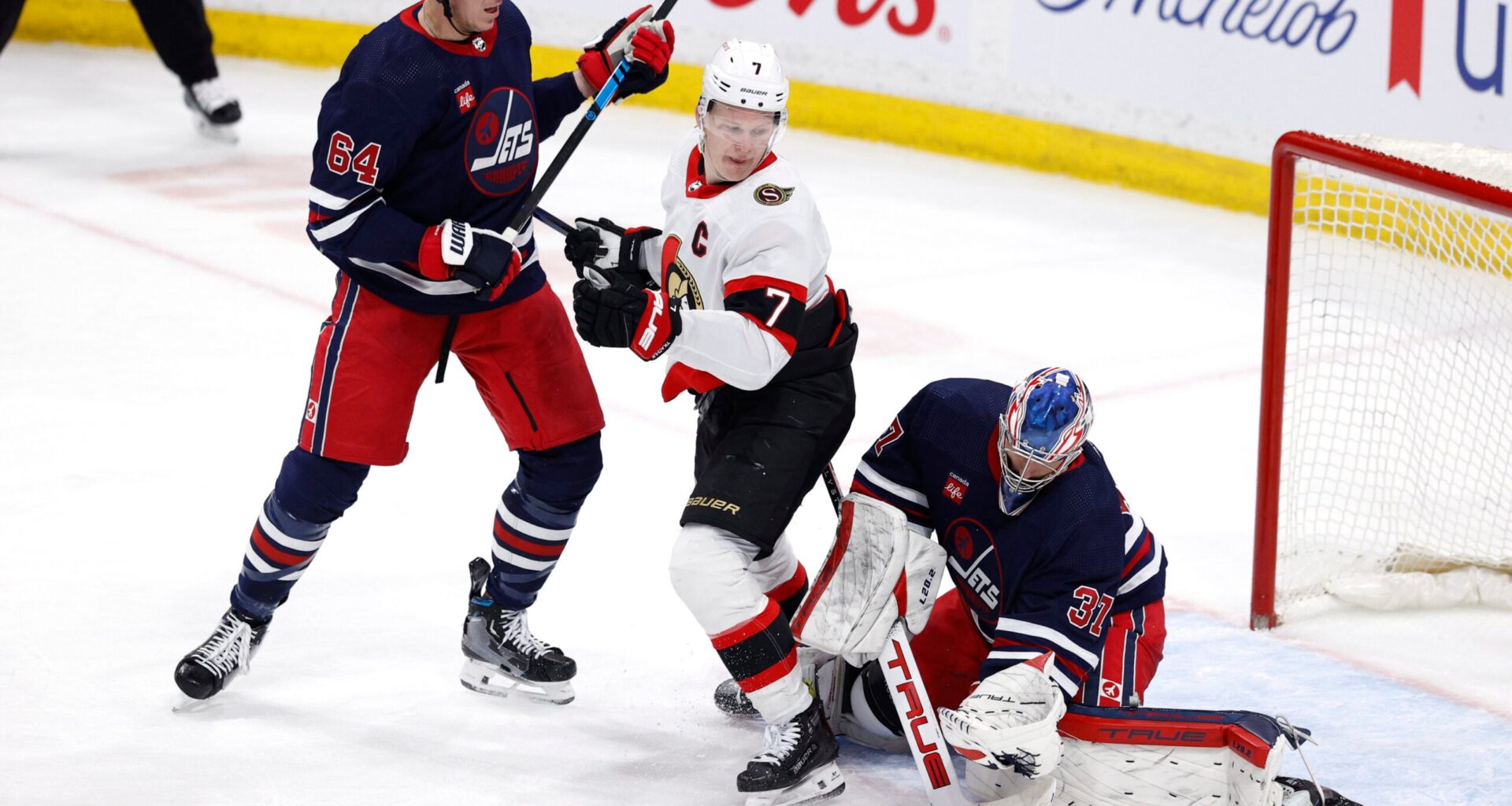 The Senators and Jets Saw a Mix-Up Between Players