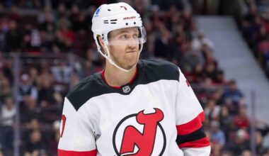Devils’ Dougie Hamilton scratched; agent says player willing to be flexible on trade front