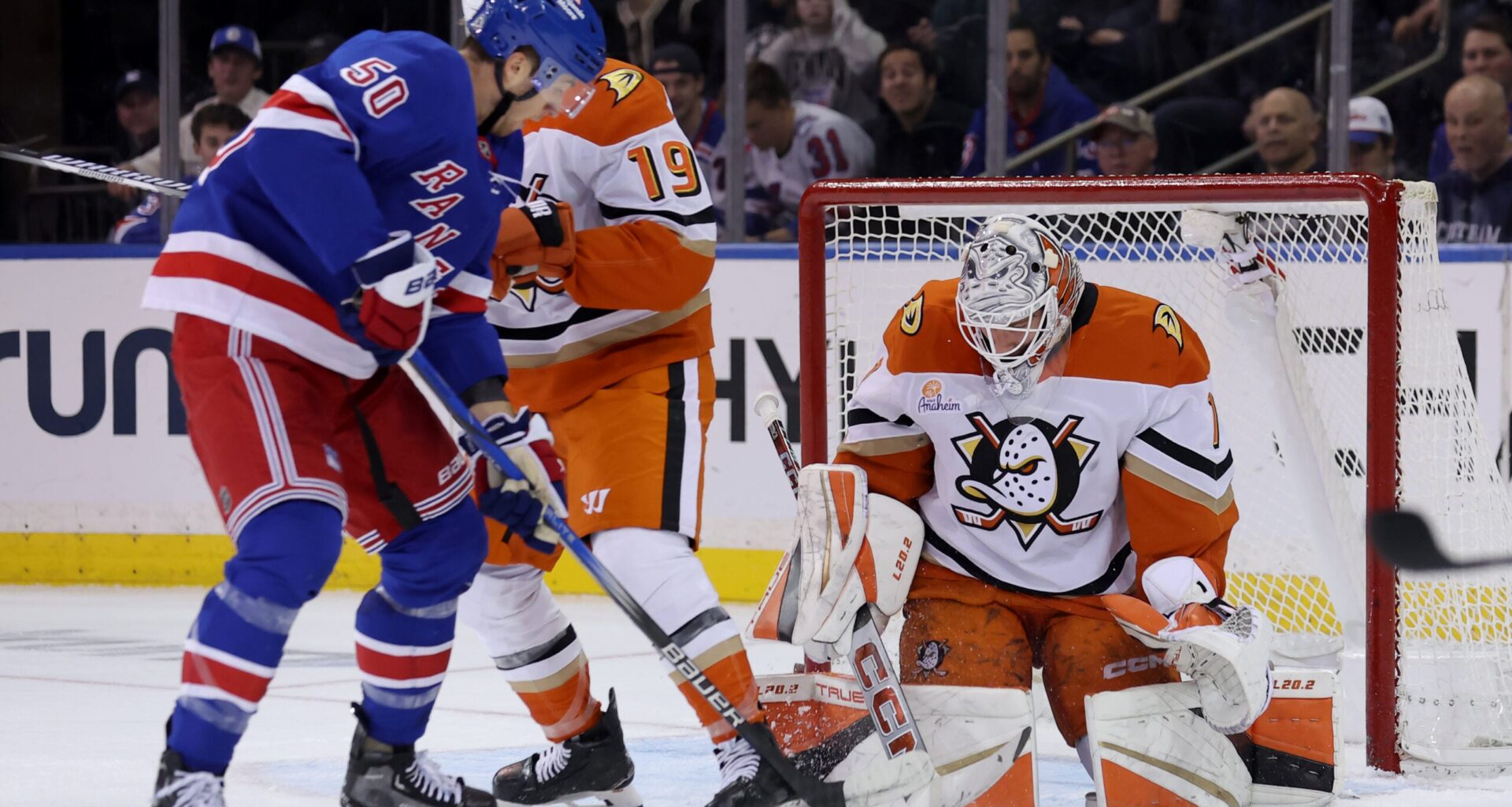 Rangers take on Ducks in Rematch against former Rangers
