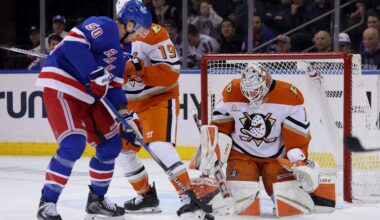 Rangers take on Ducks in Rematch against former Rangers