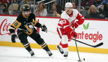 January 1st, Detroit Red Wings vs Pittsburgh Penguins