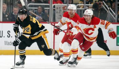 Flames Game Day 45: Visiting Pittsburgh to face flightless birds (1:30pm MT, SN)