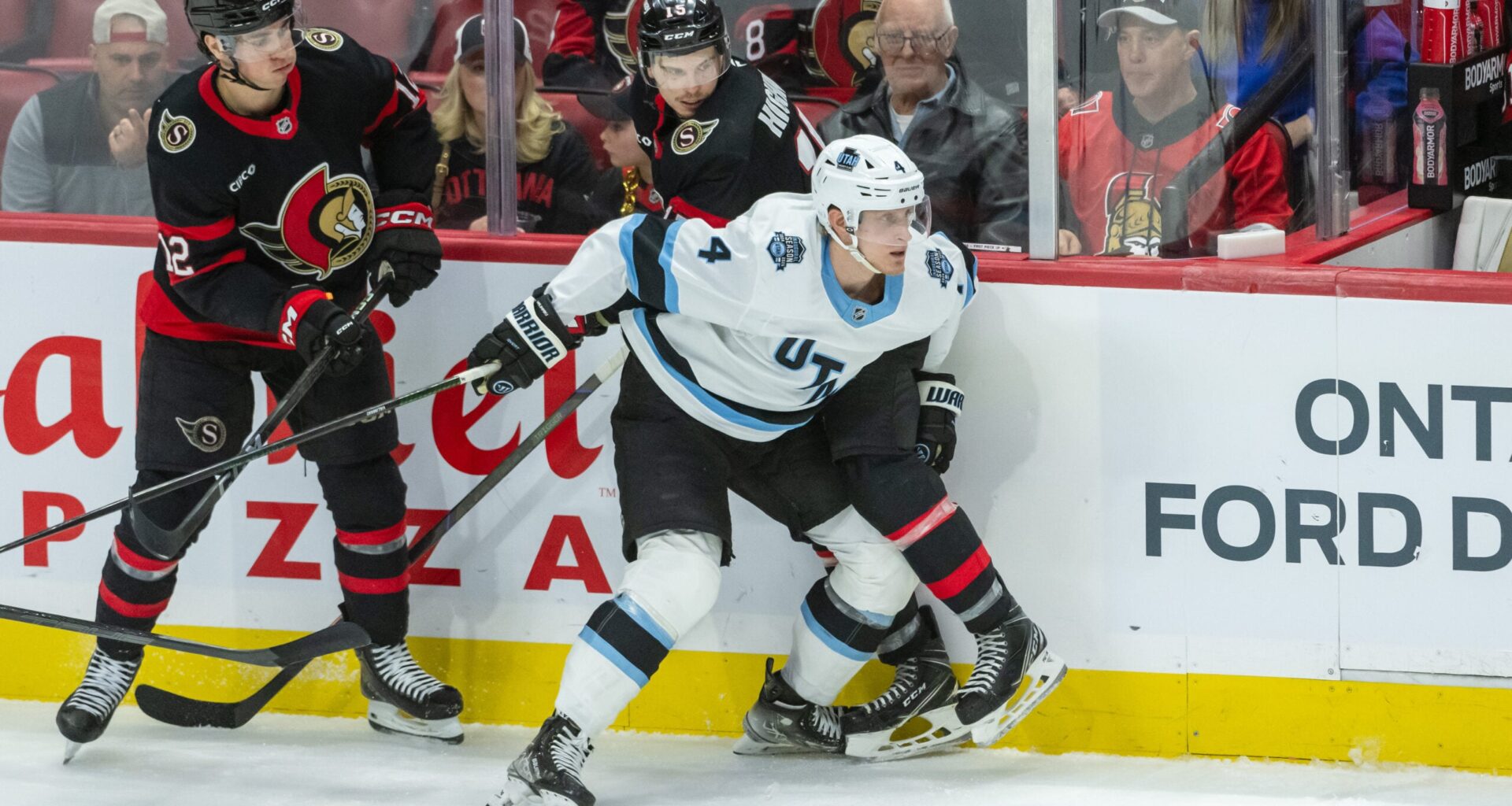 The Sens Travel to Utah for a Matchup With the Mammoth