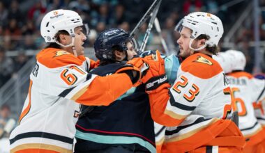 Ducks Take on Kraken with Playoff Implications