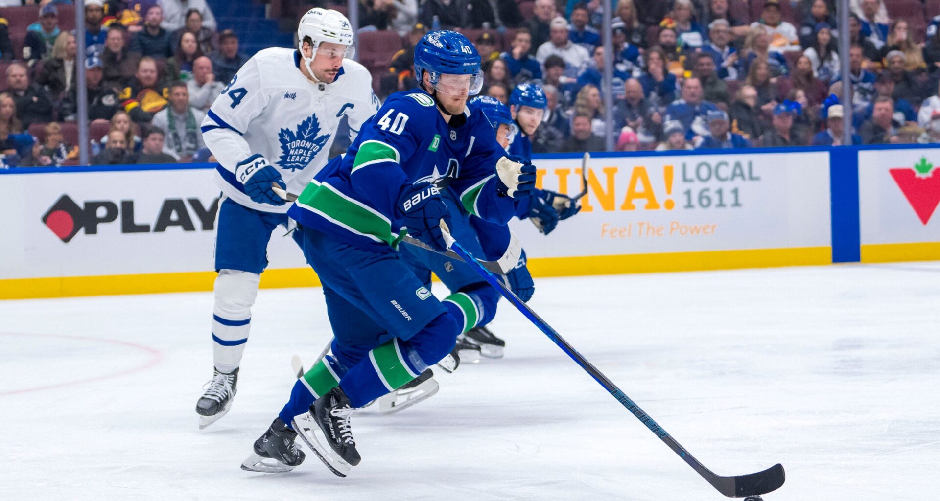 Canucks and Maple Leafs Face-Off On Hockey Night in Canada
