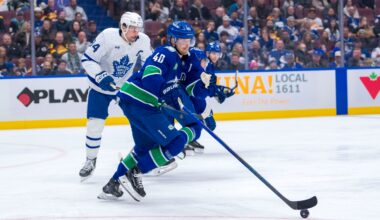 Canucks and Maple Leafs Face-Off On Hockey Night in Canada