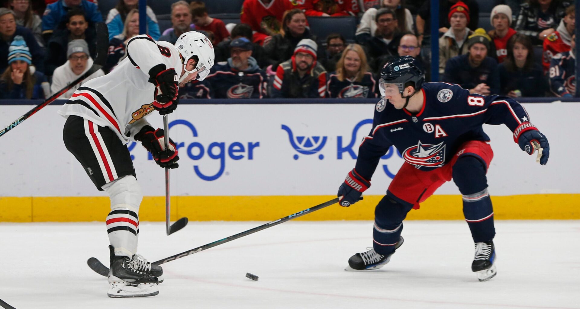 Chicago Blackhawks vs Columbus Blue Jackets