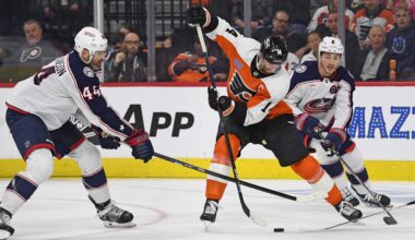 Philadelphia Flyers vs Columbus Blue Jackets