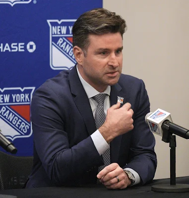 NY Rangers GM Chris Drury