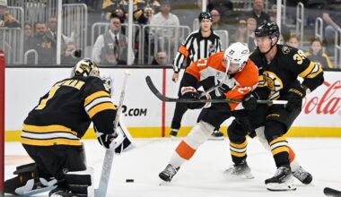 January 29th Philadelphia Flyers vs Boston Bruins