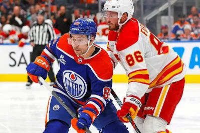 Edmonton Oilers forward Andrew Mangiapane