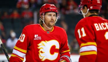 Blake Coleman out through Olympic break with upper-body injury