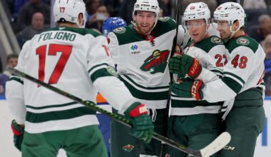 Trenin and Foligno's Physicality Is Opening Things Up For the Wild - Minnesota Wild