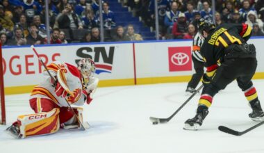 Flames and Canucks are falling out of the playoff race