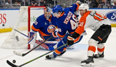New York Islanders vs Philadelphia Flyers