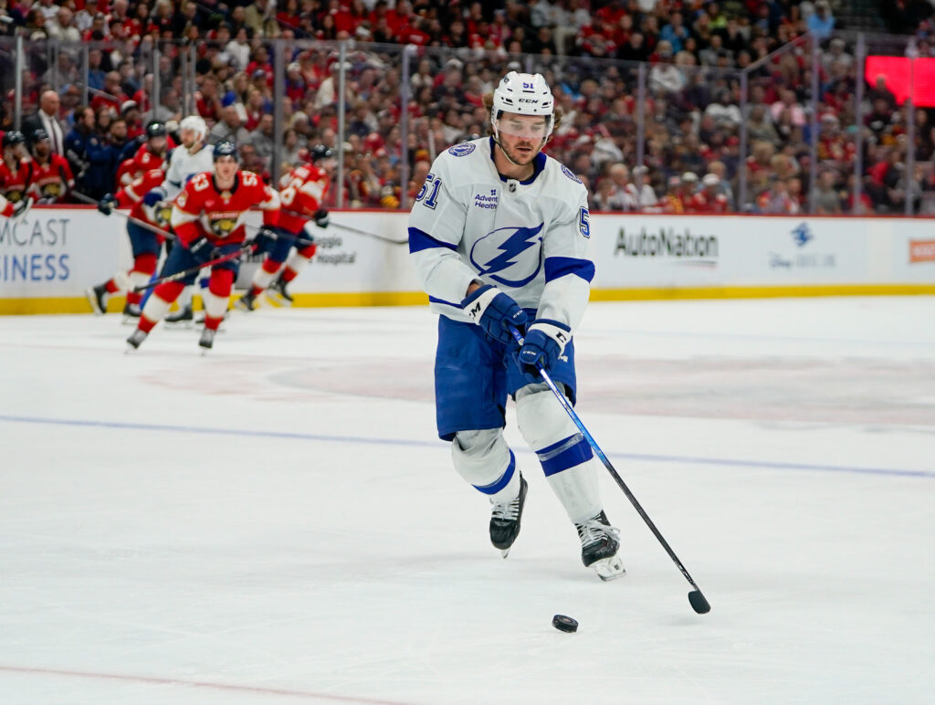 Lightning Sign Charle-Edouard D'Astous To One-Year Extension