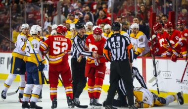 Flames battle back, but fall short against Nashville