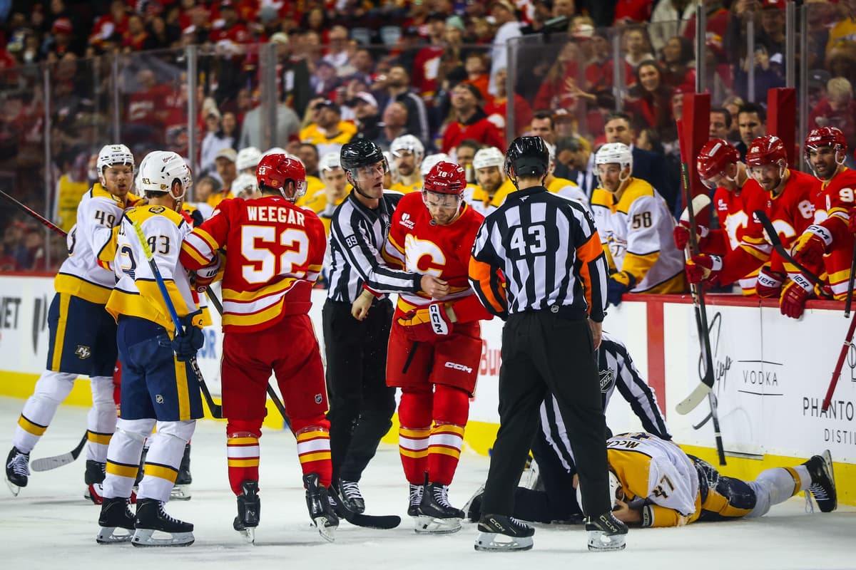 Flames battle back, but fall short against Nashville