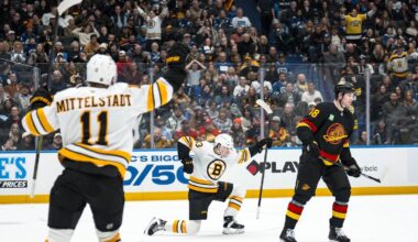 Fraser Minten delivers for Bruins in OT win over Canucks - 98.5 The Sports Hub